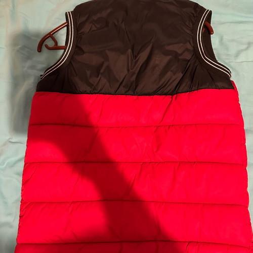 Orchestra sleeveless vest for girls like new, white and red, age 11-12