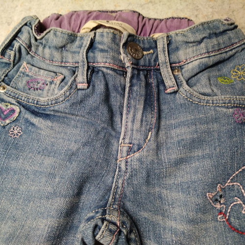 H&m jeans used with designs for 12-18 months