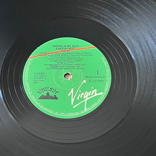 Eartha Kitt Where Is My Man maxi single used, jazz