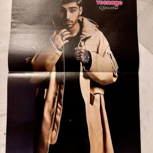 One Direction (Zyan Malik) and Kostas Mavridis poster like new