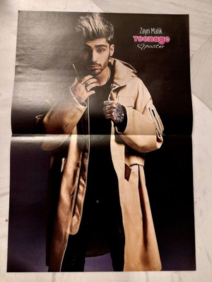 One Direction (Zyan Malik) and Kostas Mavridis poster like new