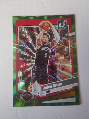 Κάρτα Jalen Green Holo Green Laser 2023-24 Panini-Donruss καινούργια