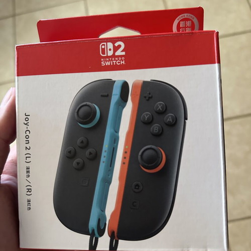 Nintendo Switch 2 Joy-Con new, Light Blue and Light Red