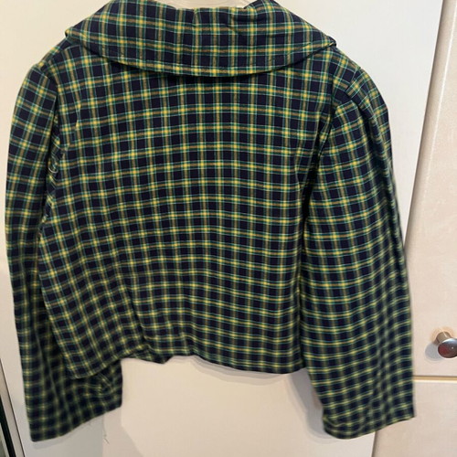 Clothing set pants and jacket like new, blue and green