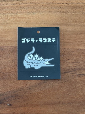 Lacoste x Godzilla 2026 Tokyo Exclusive Sticker Card new