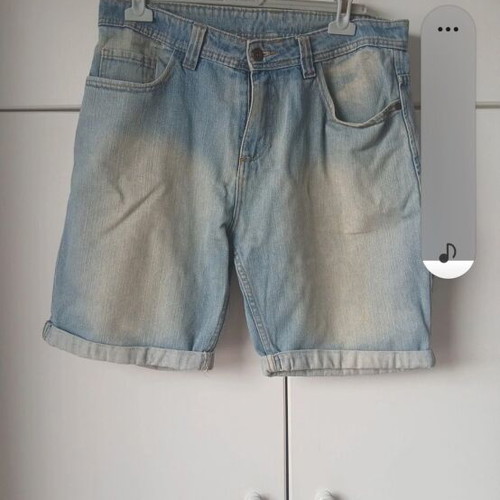Urban Classics denim bermuda shorts like new, size XXL 44 waist, blue