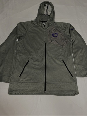 Nike KD Dri-FIT яке с качулка употребявано, сиво, размер M