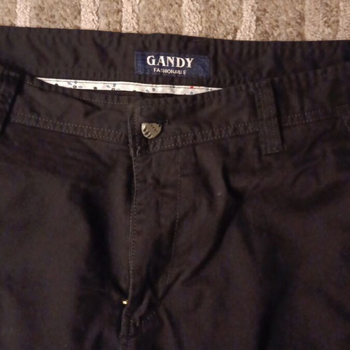 Plus size men's cargo pants No 42/56 black like new