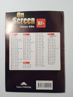 On Screen B2+ Class CDs set, new, Express Publishing