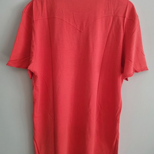 Levi's men red striped t-shirt L like new
