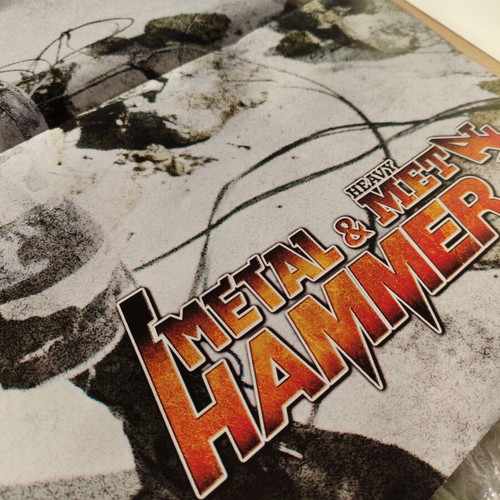 Double poster Slayer and Blind Guardian used, Metal Hammer 56x76 cm
