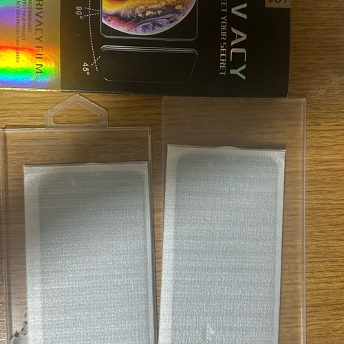 Privacy screen protectors for iPhone 6s, new, pack of 2