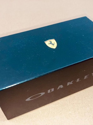 Oakley Badman 6020-07 glasses case and accessories like new