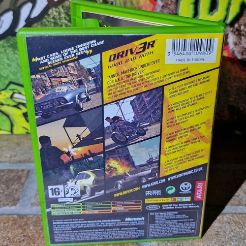 DRIV3R (Driver 3) Original Xbox mint