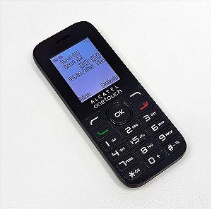 Alcatel OT-1016D Dual Sim Κινητό Τηλέφωνο Μαύρο (Unlocked) Classic Τηλέφωνο Με κουμπιά