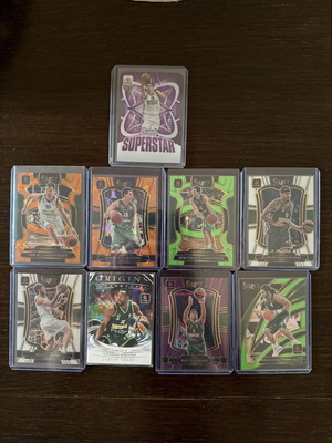 Panathinaikos Basketball Cards set of 9 like new