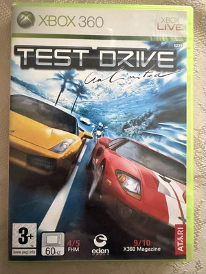 Test Drive Unlimited Xbox 360 game like new