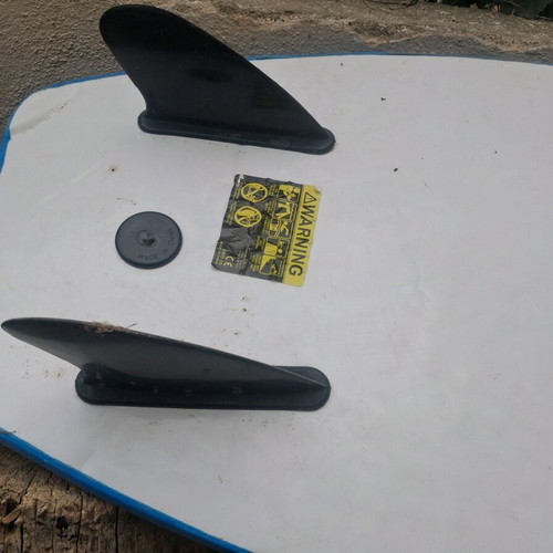 Waimea bodyboard used with safety leash