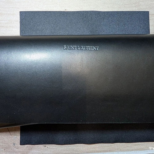Saint Laurent Sunglasses Case new black with cloth