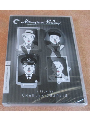 Monsieur Verdoux DVD καινούργιο, Criterion region 1 με υπότιτλους