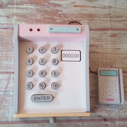 Jabadabado wooden cash register used