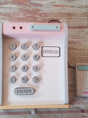 Jabadabado wooden cash register used