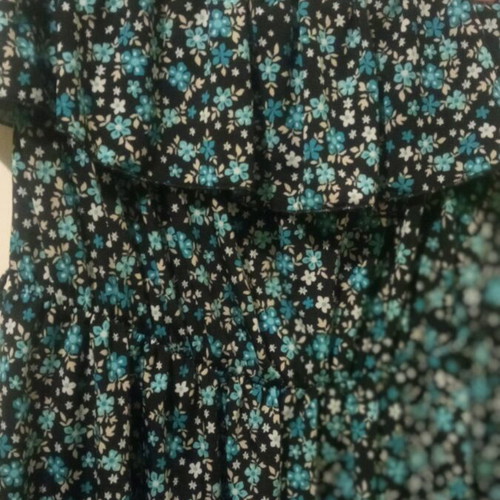 Zara strapless mini floral dress like new, size S