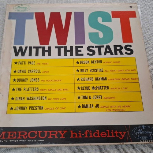 Twist With The Stars LP used, rock