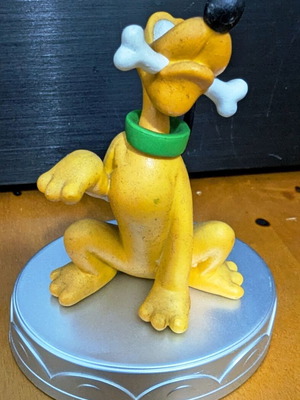 Pluto figure Disney 3D Collection by De Agostini used