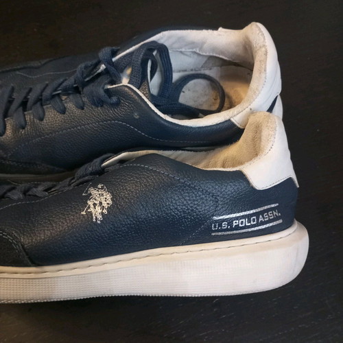 Polo men's shoe size 42 like new, blue casual