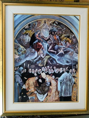 The Burial of Count Orgaz painting reproduction El Greco like new