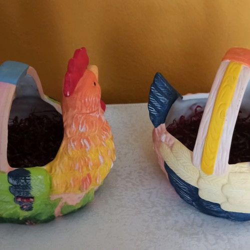 Decorative table chickens for Easter decoration new