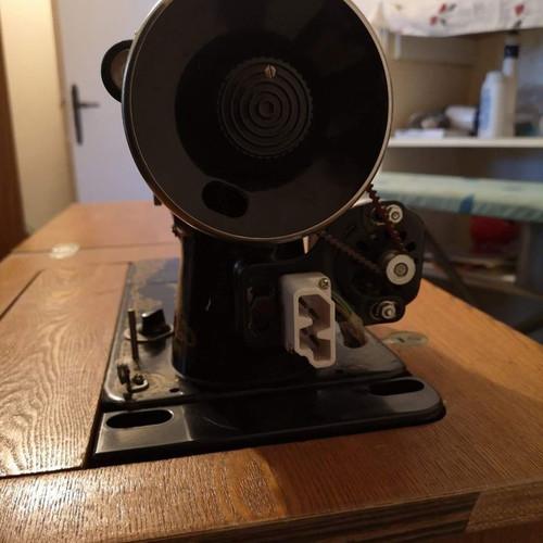 Mercedes antique sewing machine used, made in Germany