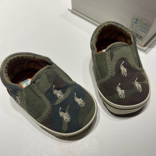 Polo Ralph Lauren baby booties like new no 17 for 3-6 months