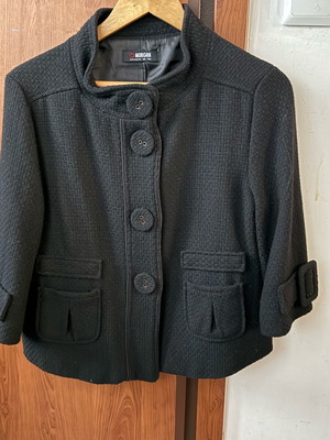 Morgan women's jacket no38 like new, black
