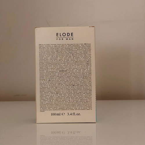 Elode Acqua Per Uomo Eau de Toilette 100ml new