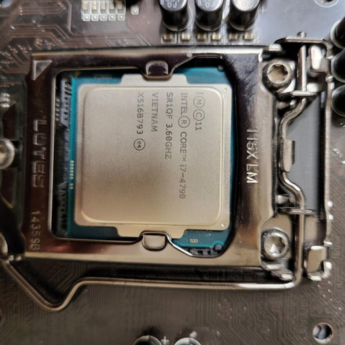 MSI Z97-G45 Gaming motherboard and Intel Core i7-4790 combo like new