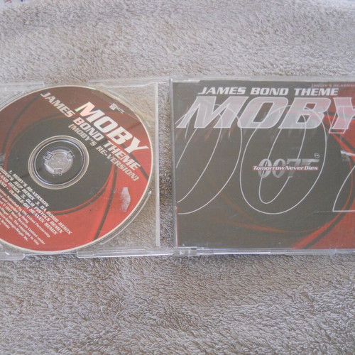 Moby James Bond Theme CD single used, electronic