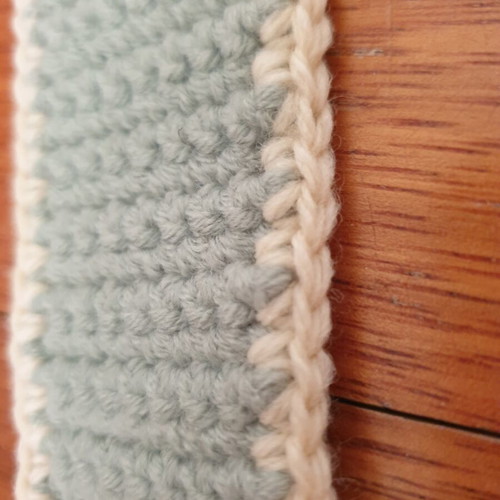 Mint Pencil Crochet Bookmark new