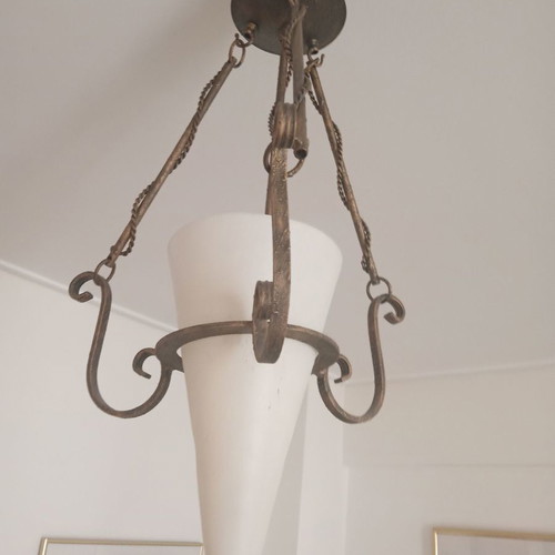 Ceiling pendant lights used, pack of 2, bronze color