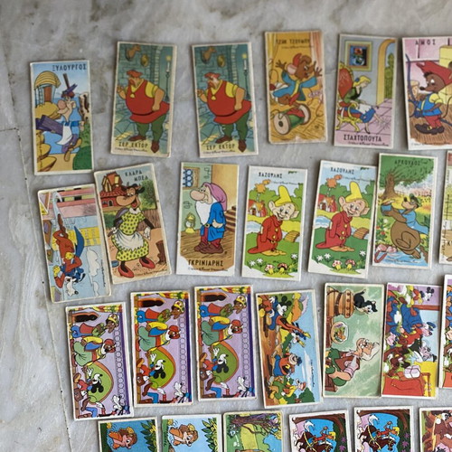 Disney Melo stickers used, second edition, pack of 33