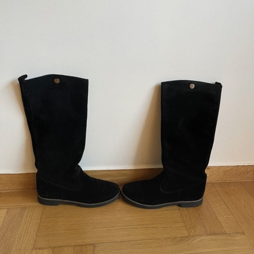 Sante suede boot used, 100% leather, size 37, black