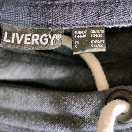 Hooded sweatshirt S gray like new