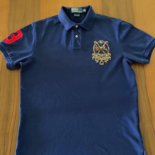 Polo by Ralph Lauren shirt like new, size M, blue