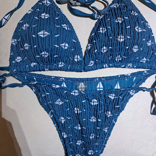 Decoro bikini swimsuit used, petrol color, size M