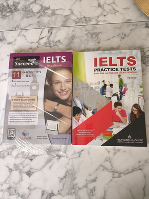 IELTS Academic preparation books new, pack of 2