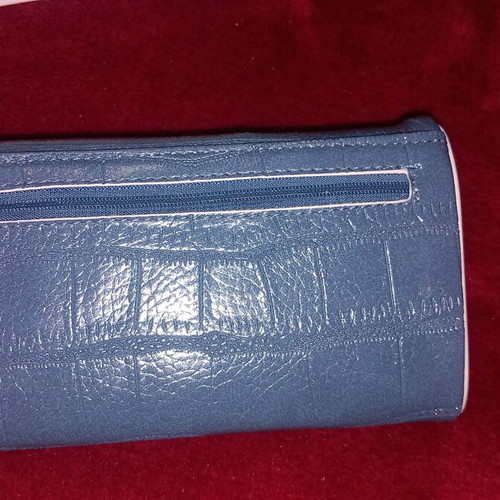 Doca Wallet New Blue With Multiple Compartments