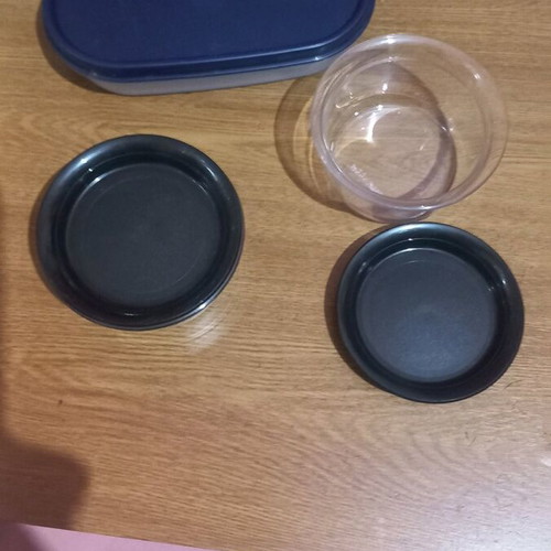 Tupperware new, set of 4 pieces for honey, butter or jam