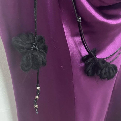 Burgundy blouse size M used