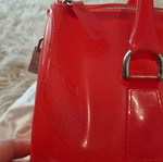Furla Candy handbag used with keychain